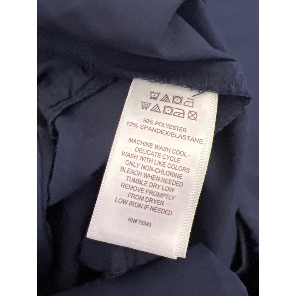 Tommy Bahama Everyday Active Womens XS Navy Blue Elastic Waist Travel Pants - Picture 10 of 10